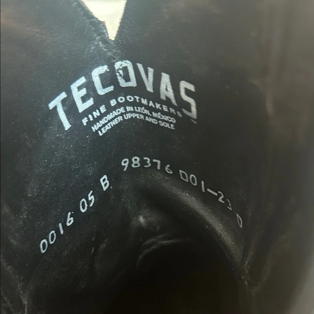 Tecovas “Jolene” Black Western Leather Boots - Picture 8 of 9